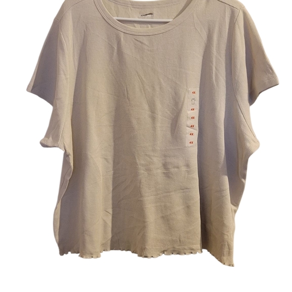 Old Navy NWT Casual White Women's Top Size 4X - Picture 1 of 2